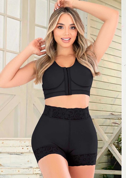 Panty cachetero levanta cola negro FN3000