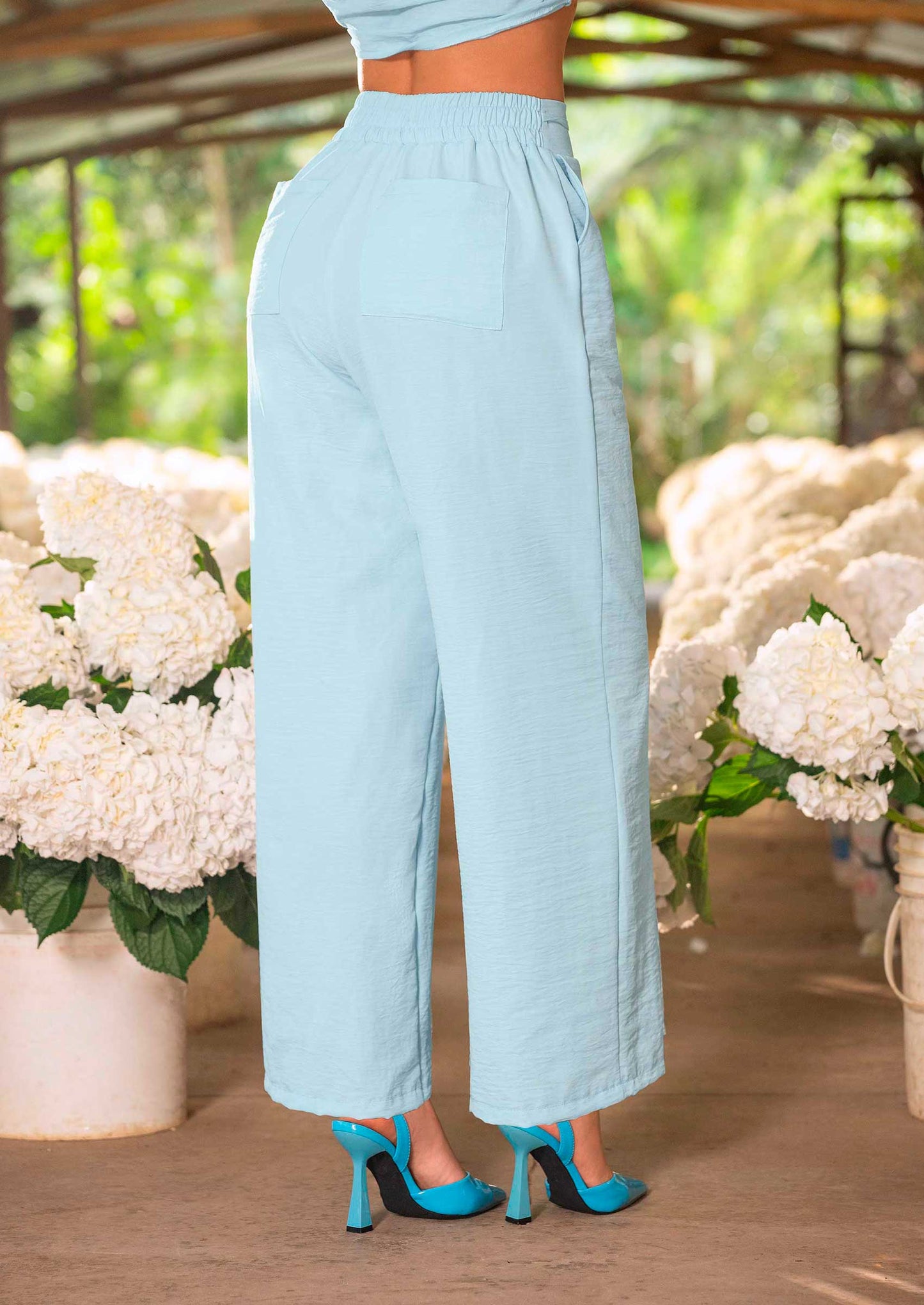 Pantalón azul bebé REF. A-756