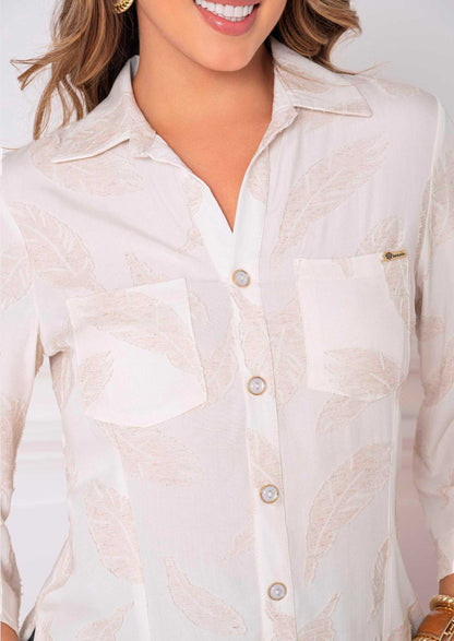 Blusa marfil REF. L-765